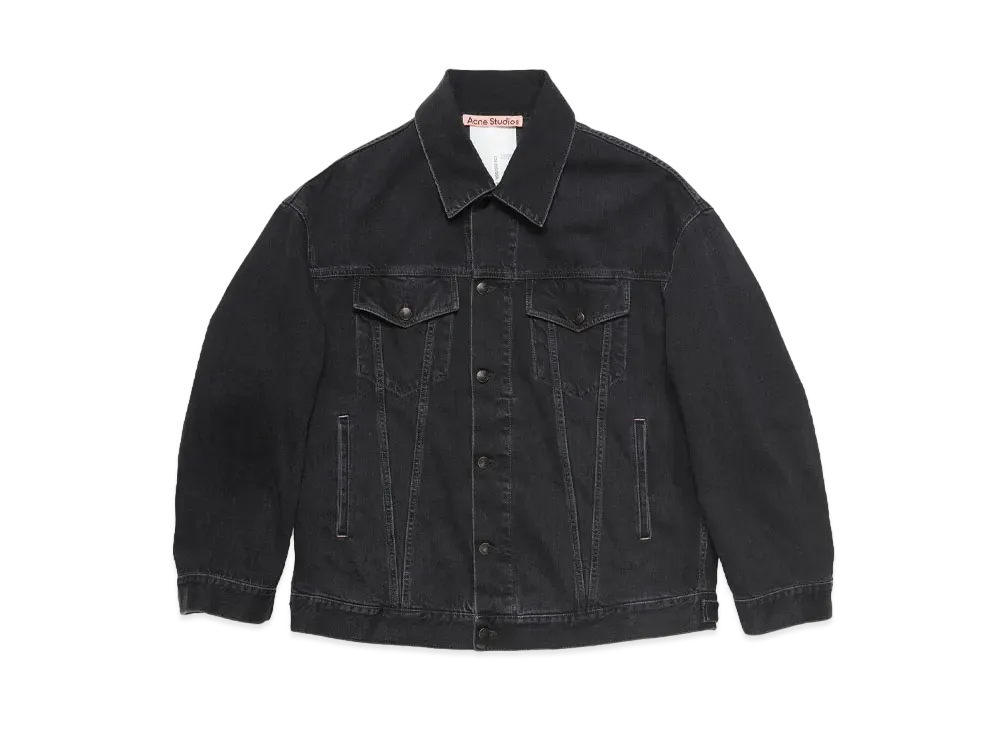 Acne Studios Denim Jacket - Oversized Unisex Fit "Black"