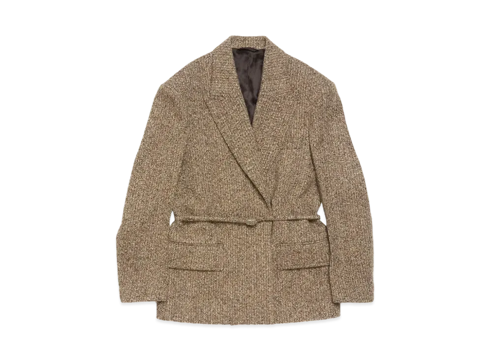 Acne Studios Single-Breasted Jacket "Brown/Beige"