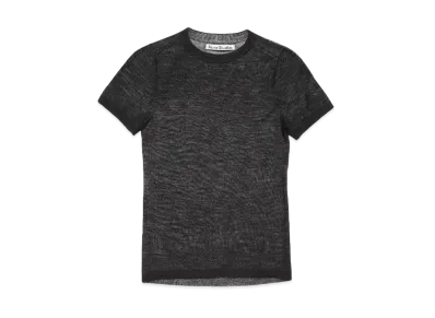 Acne Studios Fitted Knit T-Shirt "Black"