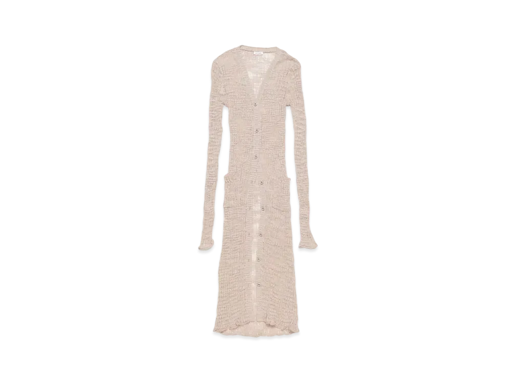 Acne Studios Wide Rib Cardigan "Dusty Pink"