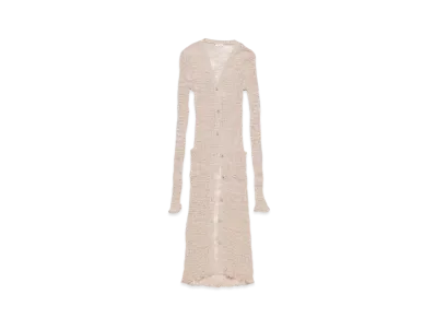 Acne Studios Wide Rib Cardigan "Dusty Pink"