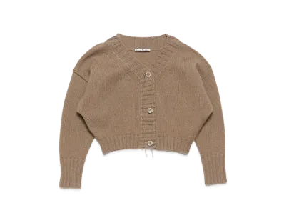 Acne Studios Knit Cardigan "Mud Brown"