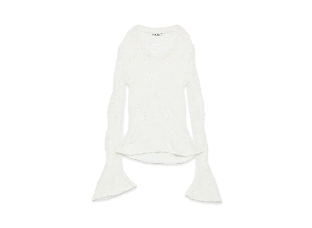 Acne Studios Loose Knit Sweater "Off White"