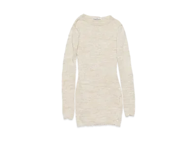Acne Studios Crew Neck Knit Top "Off White"