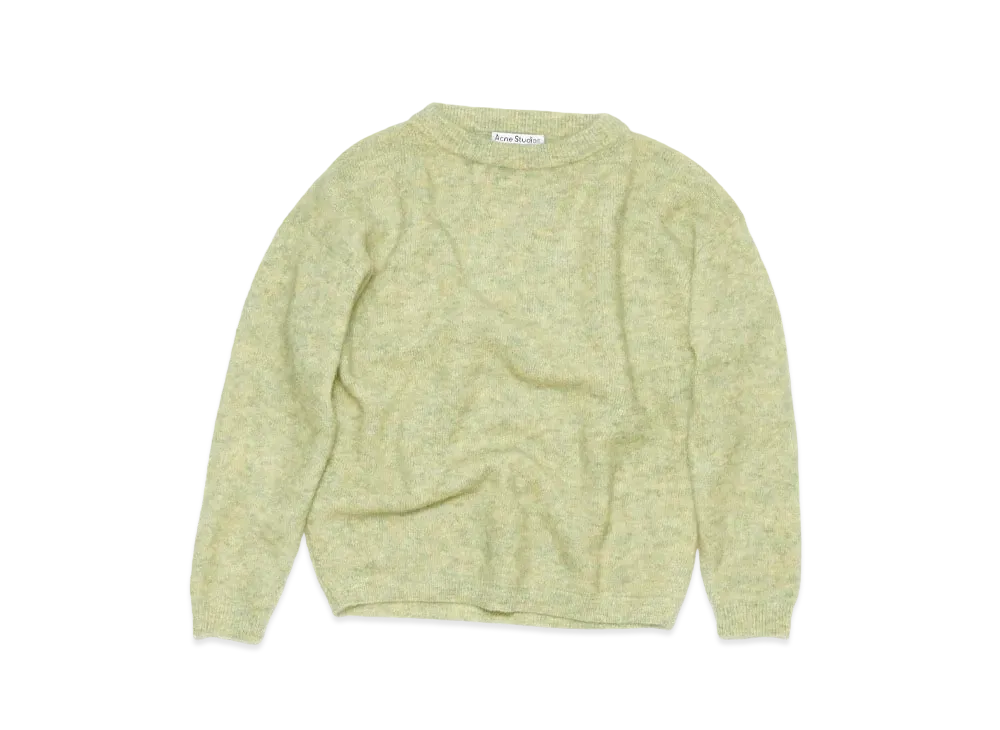 Acne Studios Wool Mohair Sweater "Pistachio Green"