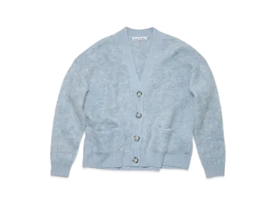 Acne Studios Wool Mohair Cardigan "Faded Pink"