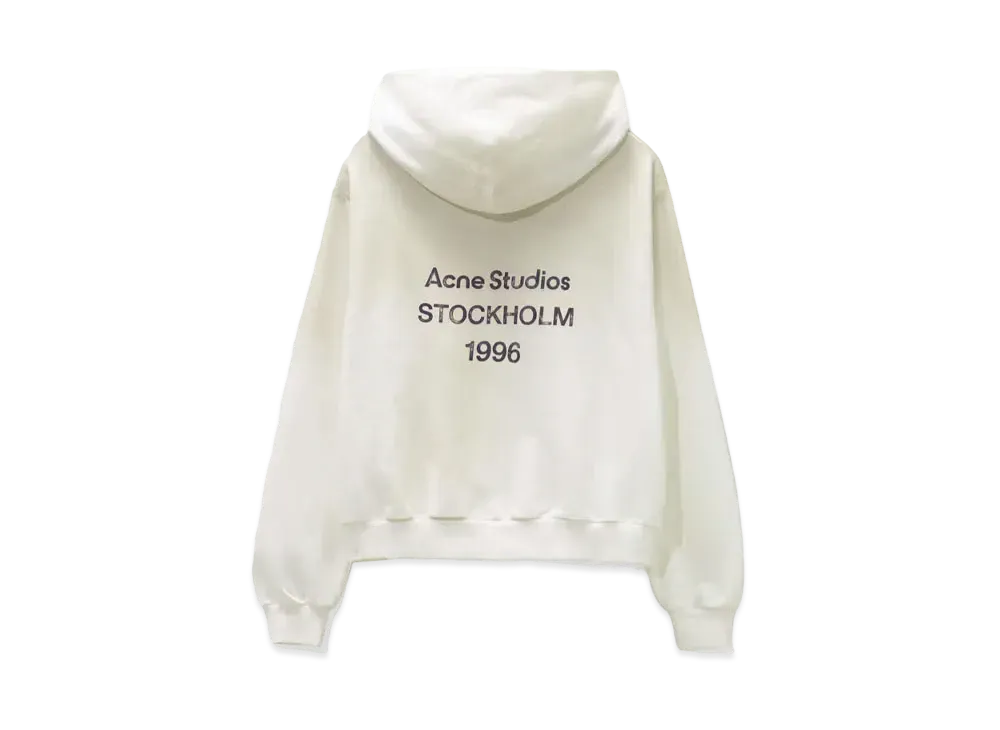 Acne Studios Logo Hoodie Sweater "Dusty White"