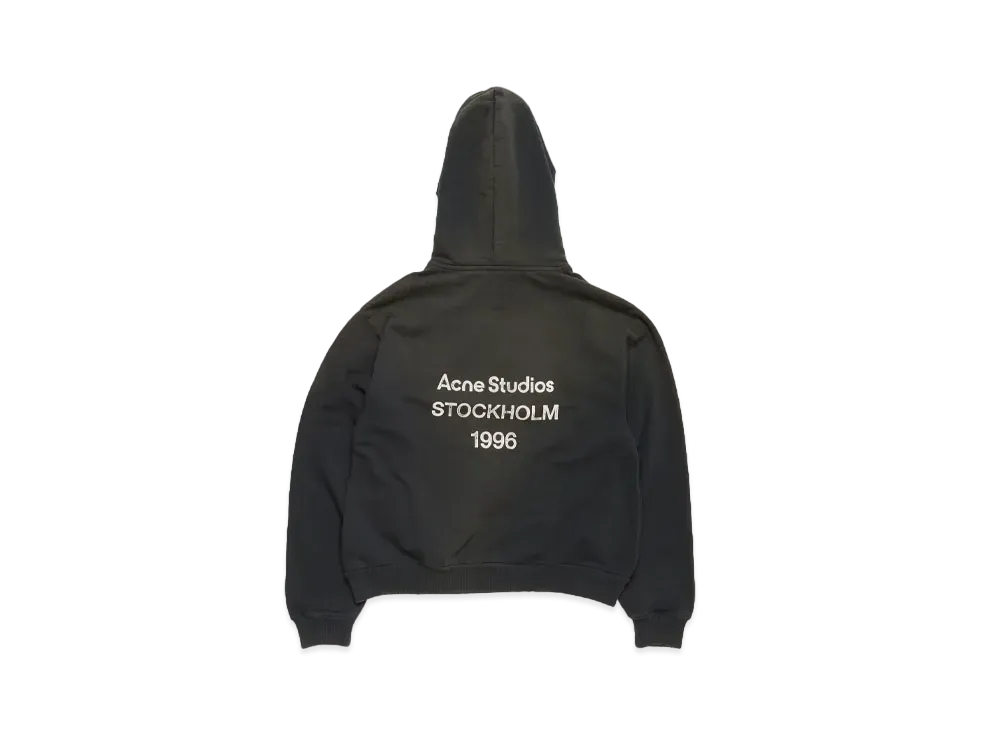 Acne Studios Logo Hoodie Sweater "Black"