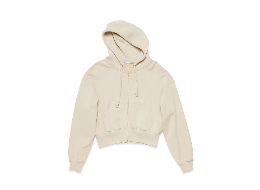 Acne Studios Hooded Zipper Sweater "Faded Grey"