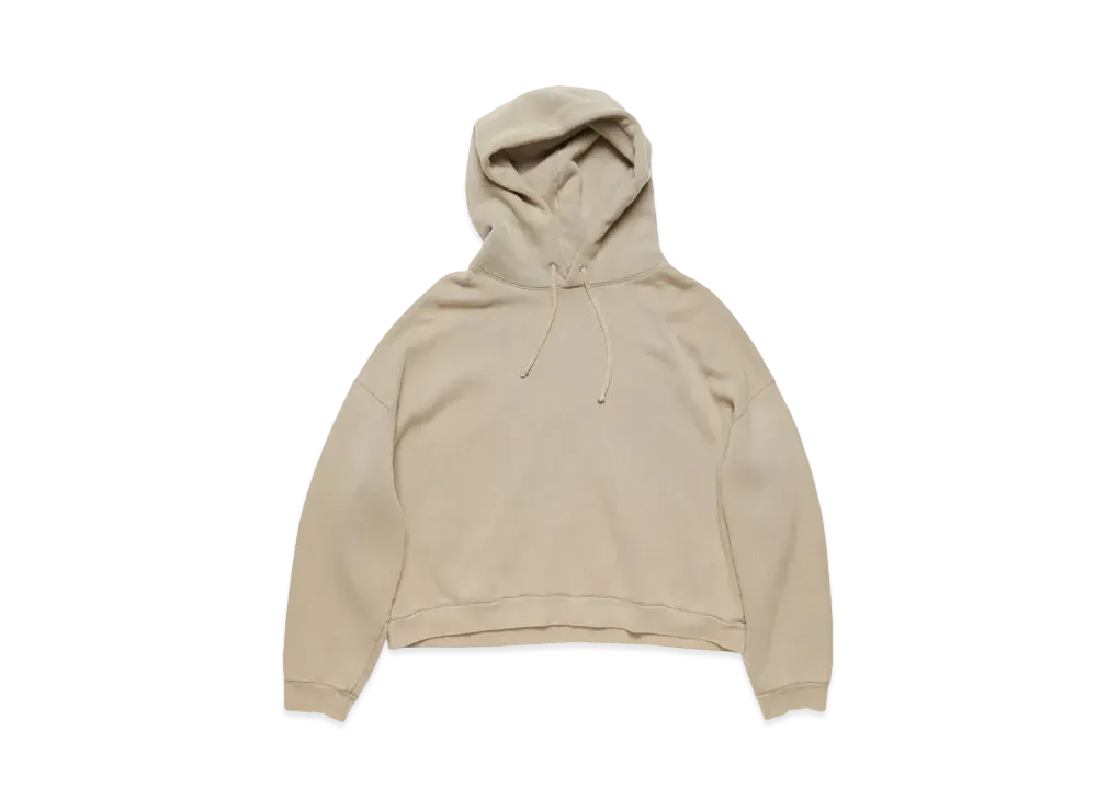 Acne Studios Hooded Sweater Logo Patch "Concrete Gray"