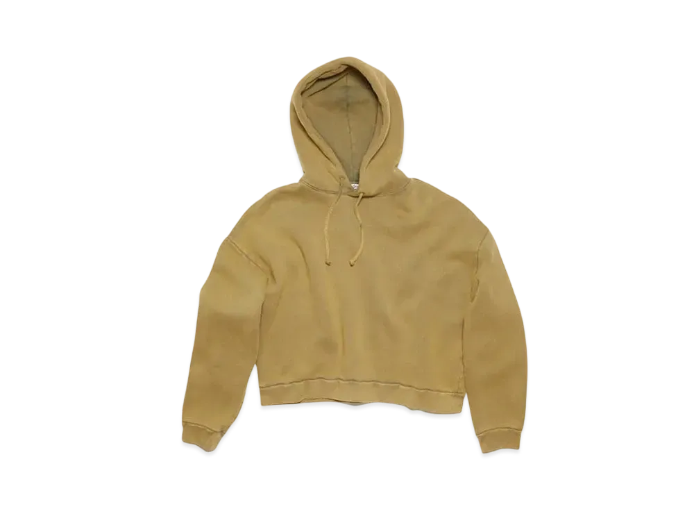 Acne Studios Hooded Sweater Logo Patch "Sage Green"