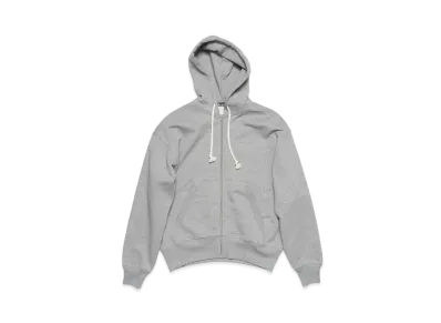 Acne Studios Hooded Zip Sweater "Light Grey Melange"