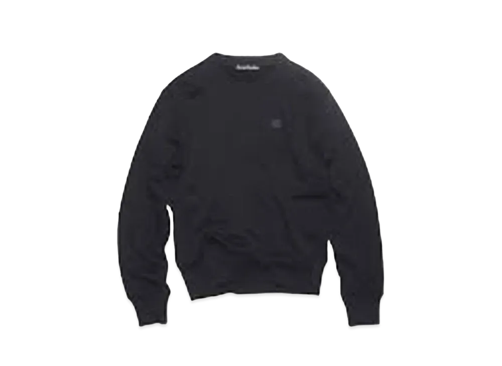 Acne Studios Crew Neck Sweater - Regular Fit "Black"