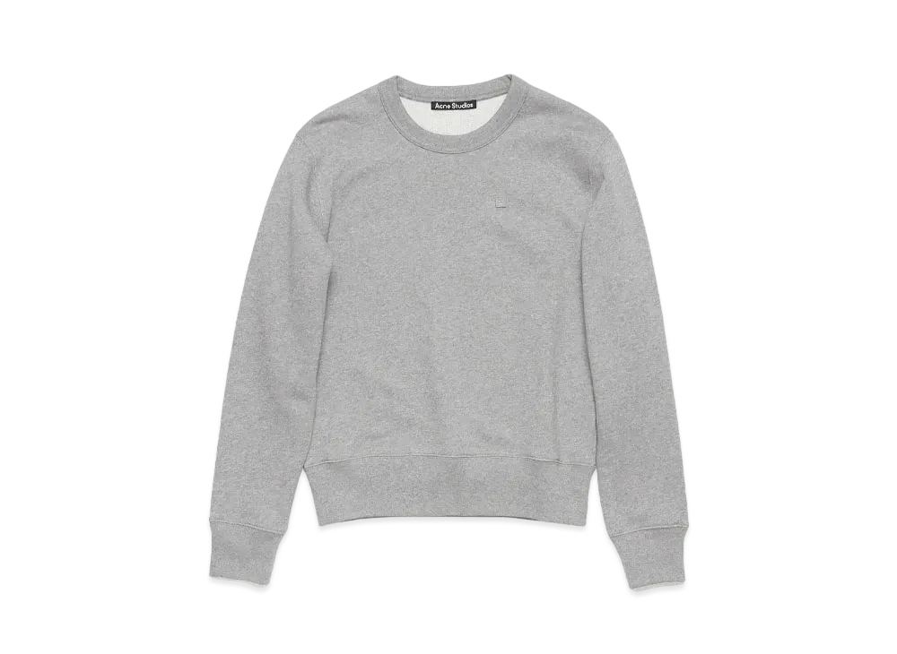 Acne Studios Crew Neck Sweater - Regular Fit "Light Grey Melange"