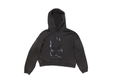 Acne Studios Printed Hoodie Sweater "Faded Black"