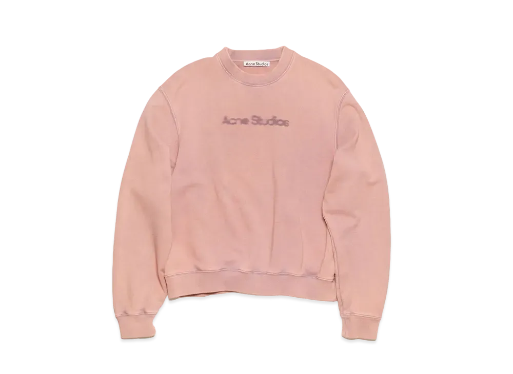 Acne Studios Blurred Logo Sweater "Faded Purple"