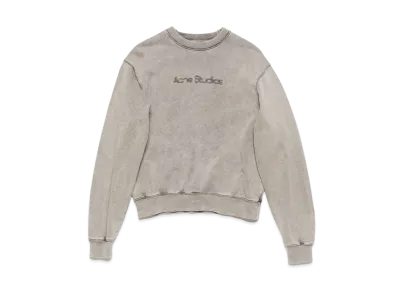Acne Studios Blurred Logo Sweater "Faded Gray"