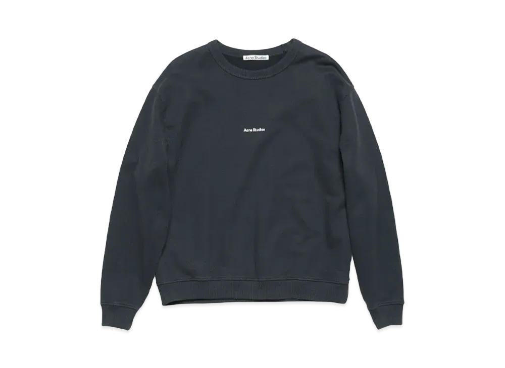 Acne Studios Stamp Logo Sweatshirt "Black"