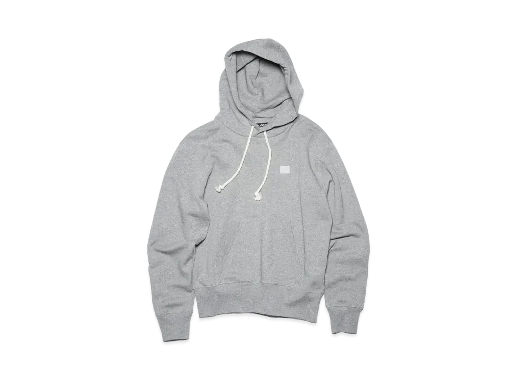 Acne Studios Hoodie - Regular Fit "Light Grey Melange"