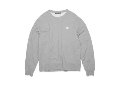 Acne Studios Crewneck Sweatshirt - Regular Fit "Light Grey Melange"