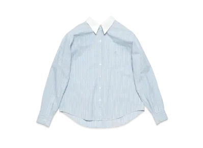 Acne Studios Stripe Button-Up Shirt "Blue/White"