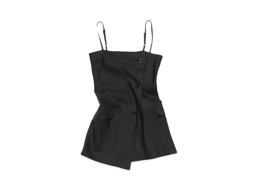 Acne Studios Strap Suit Top "Black"