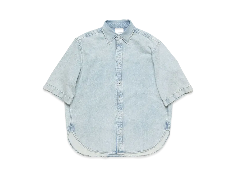 Acne Studios Denim Button-Up Shirt - Relaxed Fit "Indigo Blue"