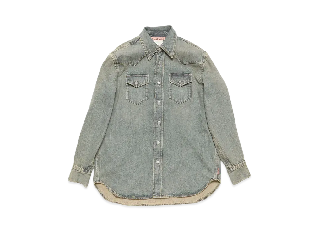 Acne Studios Denim Shirt - Relaxed Fit "Blue/Beige"