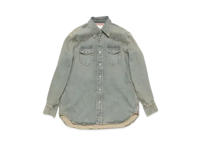 Acne Studios Denim Shirt - Relaxed Fit "Blue/Beige"