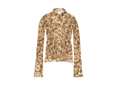 Acne Studios Printed Shirt "Dark Brown"