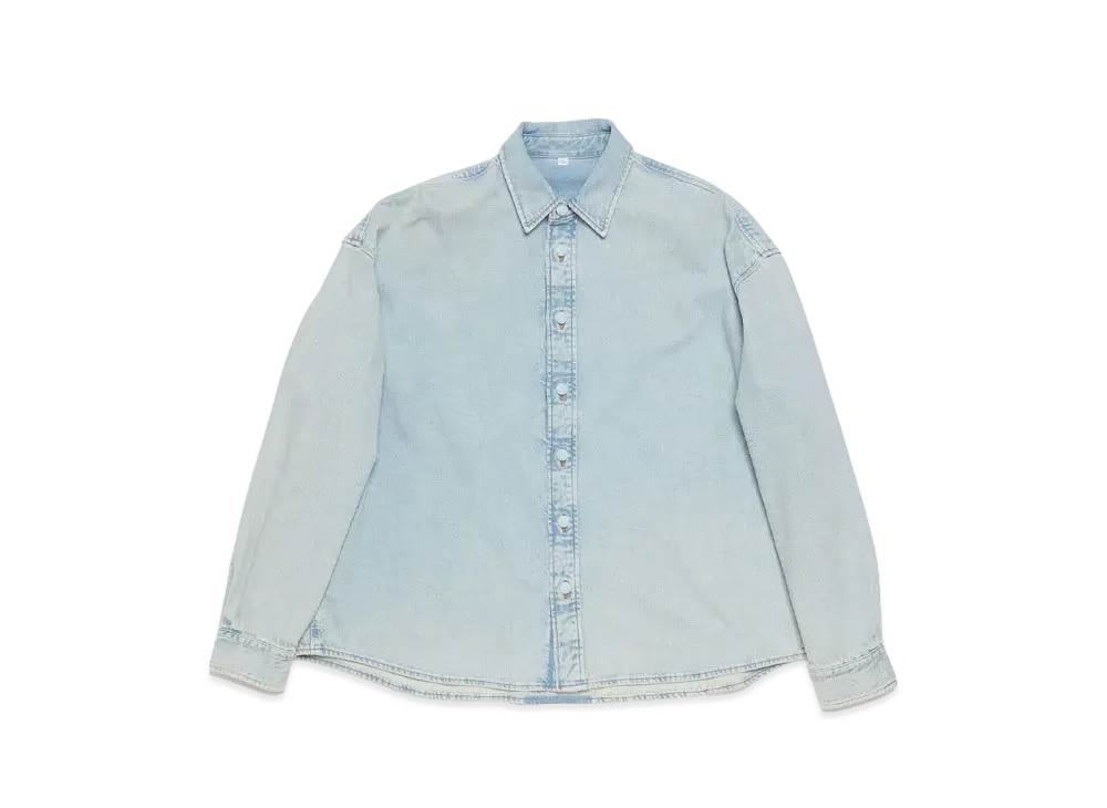 Acne Studios Denim Button-Up Shirt - Relaxed Fit "Indigo Blue"