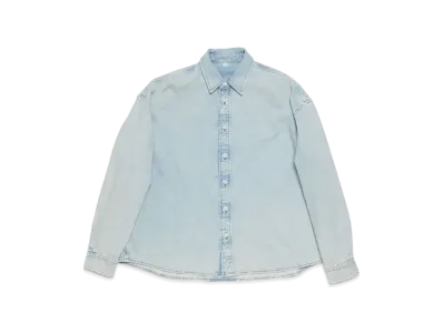 Acne Studios Denim Button-Up Shirt - Relaxed Fit "Indigo Blue"