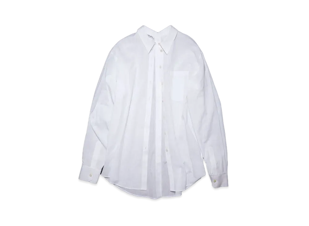 Acne Studios Striped Button-Up Shirt "White"