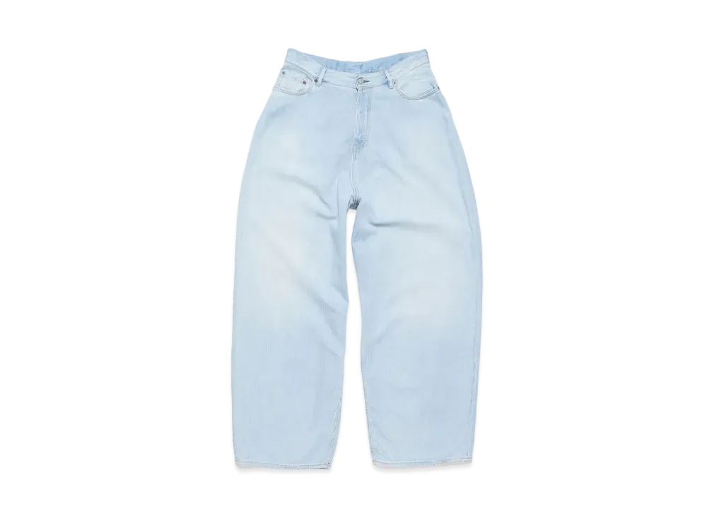 Acne Studios Super Baggy Fit Jeans - 2023F "Mid Blue"