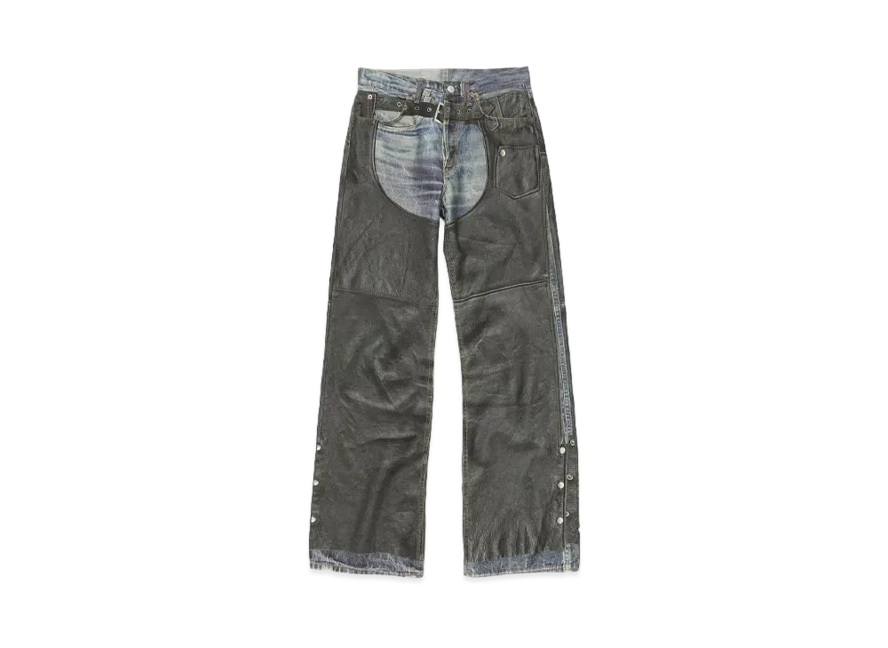 Acne Studios Printed Trousers "Blue/Black"