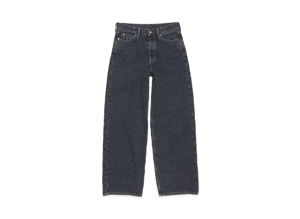 Acne Studios Baggy Fit Jeans - 1981F "Blue/Black"