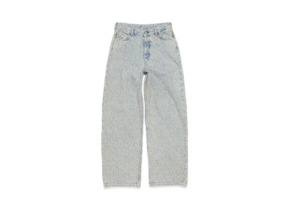 Acne Studios Loose Fit Jeans - 1981F "Blue/Beige"