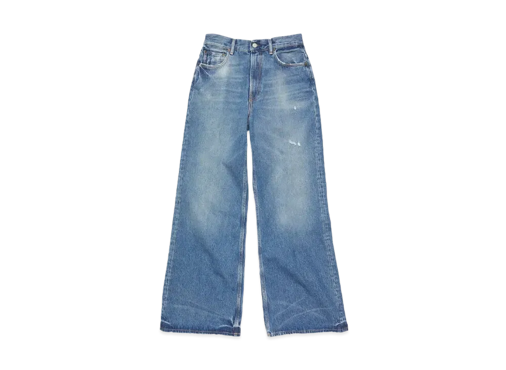Acne Studios Relaxed Fit Jeans - 2022F "Mid Blue"