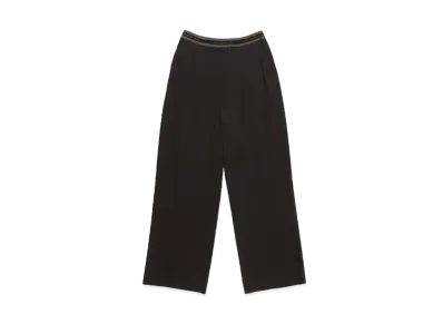 Acne Studios Logo Tape Trousers "Black"