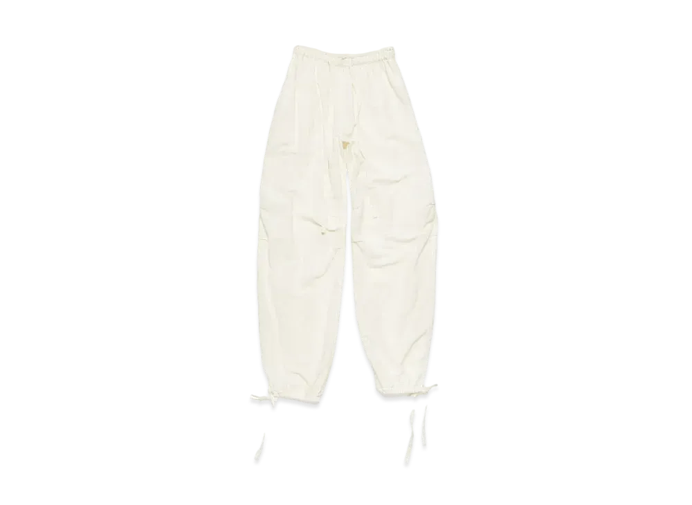 Acne Studios Relaxed Drawstring Trousers "Warm White"