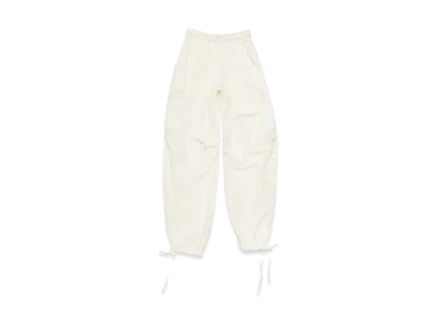 Acne Studios Relaxed Drawstring Trousers "Warm White"