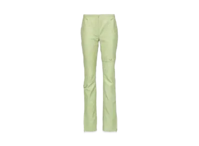 Acne Studios Leather Trousers "Pistachio Green"
