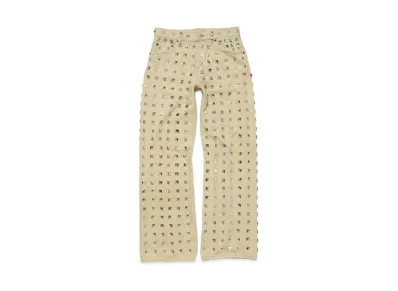 Acne Studios Studded Jeans - Loose Fit "Silver Grey"