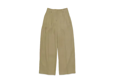 Acne Studios Tailored Wool-Blend Trousers "Mud Beige"