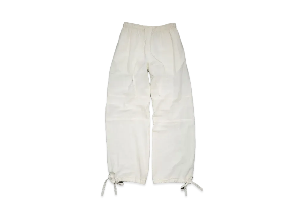 Acne Studios Relaxed Drawstring Trousers "Warm White"