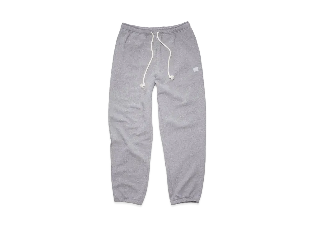 Acne Studios Fleece Sweatpants "Light Grey Melange"
