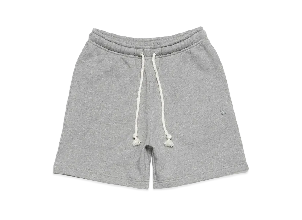 Acne Studios Fleece Shorts "Light Grey Melange"