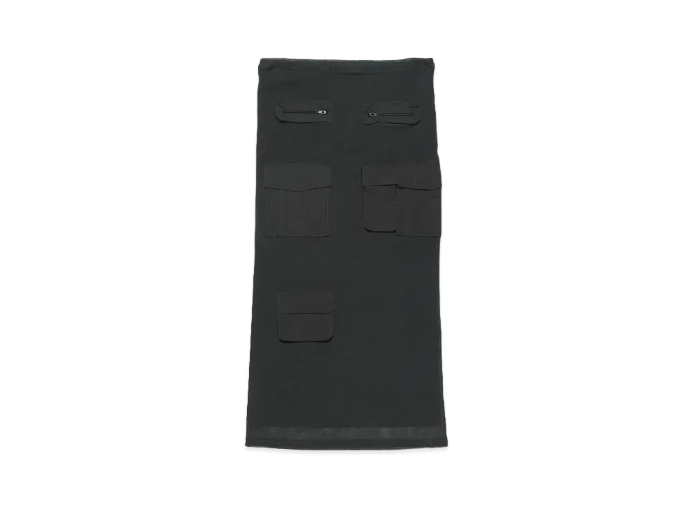 Acne Studios Cargo Mesh Skirt "Anthracite Grey"
