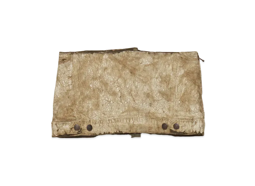 Acne Studios Micro Denim Skirt "Dark Green/White"