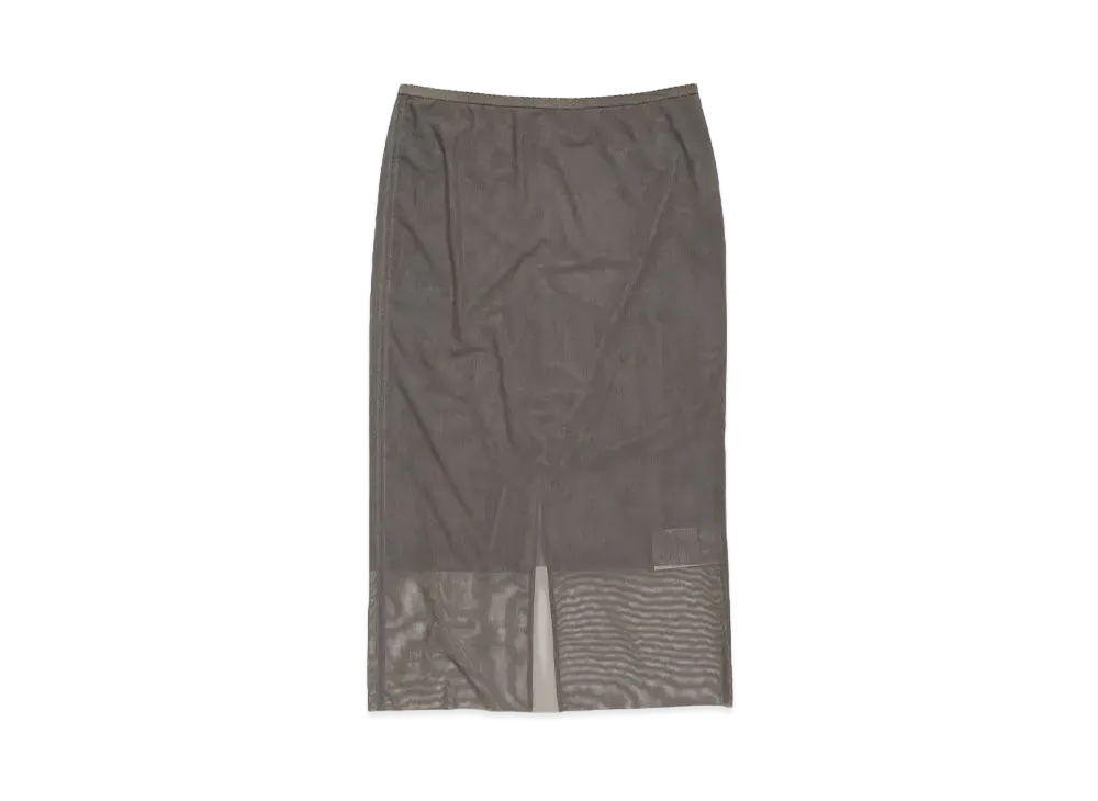 Acne Studios Mesh Skirt "Anthracite Grey"